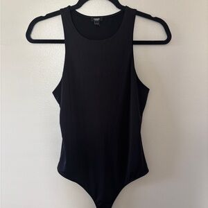 Black Sleeveless Bodysuit